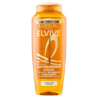 Elvive Olio Straordinario di Cocco Shampoo Nutrimento, per Capelli Fini e Secchi, 300 ml