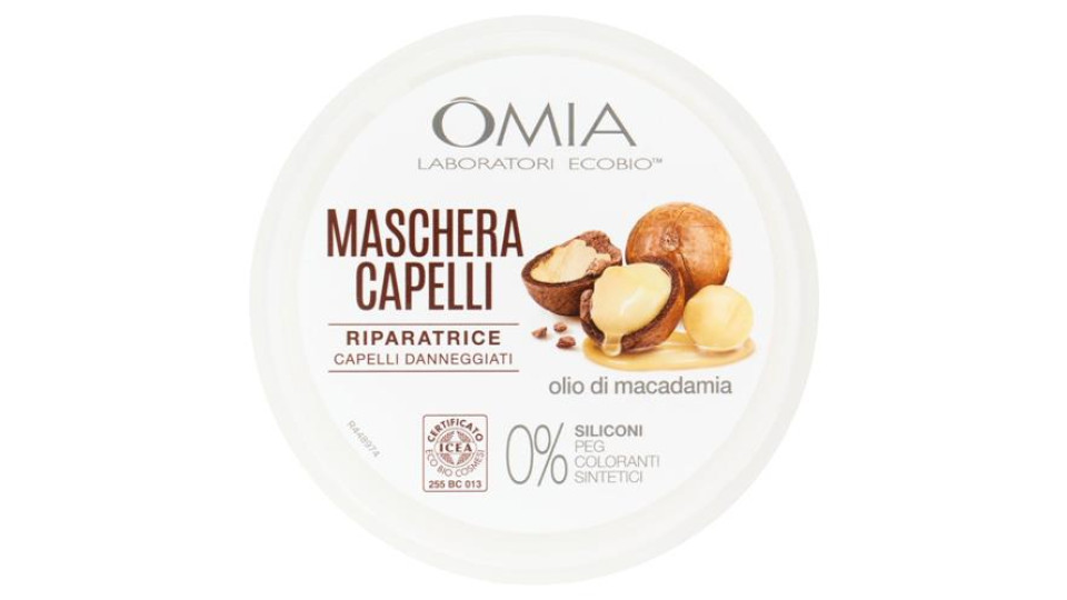 Omia Laboratori Ecobio Machera Capelli Riparatrice olio di macadamia 250 ml