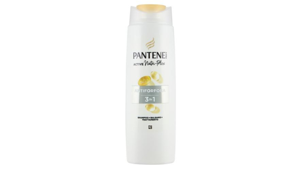 Pantene Pro-V Antiforfora 3 in 1 Shampoo + Balsamo + Trattamento Active Nutri-Plex 250 ml