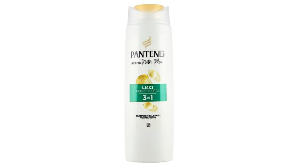 Pantene Pro-V Lisci Effetto Seta 3 in 1 Shampoo + Balsamo + Trattamento Active Nutri-Plex 250 ml