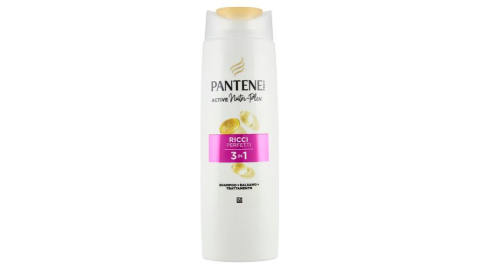 Pantene Pro-V Ricci Perfetti 3 in 1 Shampoo + Balsamo + Trattamento Active Nutri-Plex 250 ml