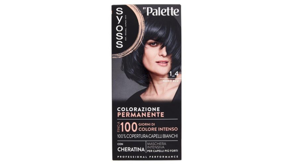 Syoss By Palette Colorazione Permanente 1_1 Nero