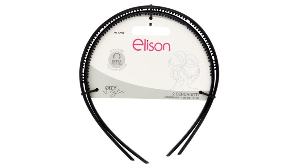 elison City Style Cerchietti 2 pz