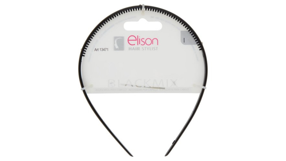 elison Hair Stylist Cerchietto Blackmix