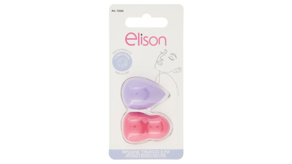 elison Spugne Trucco 2 pz