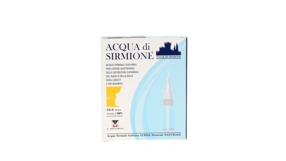ACQUA SIRMIONE 6 FL x 15 ML.