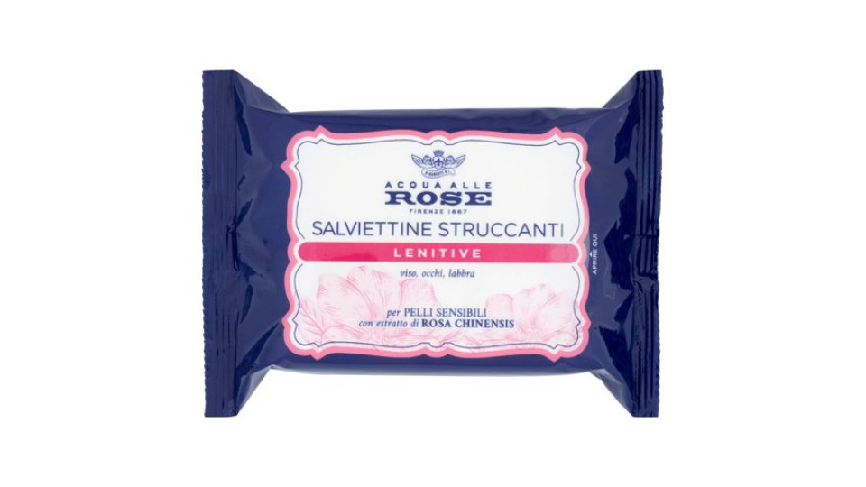 Acqua alle Rose Salviettine Struccanti Lenitive 20 pz