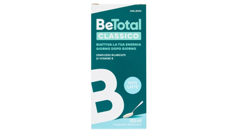 BeTotal Vitamina B Supporto per stanchezza e sistema immunitario Adulti e Bambini 100 ml