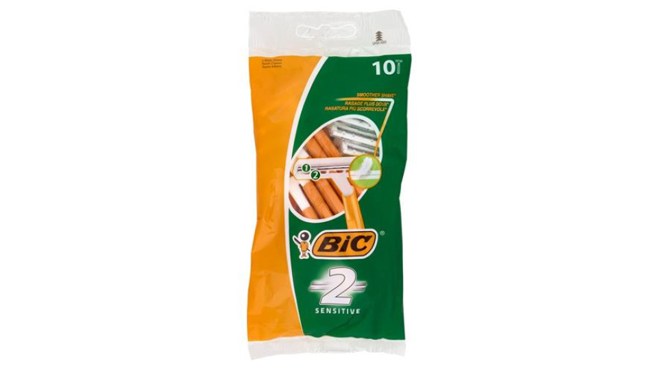 Bic Bilama Due Rasoio Usa e Getta, 10 pezzi
