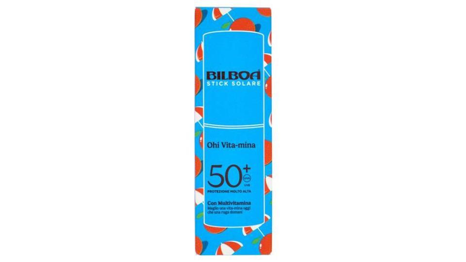 Bilboa Burrocacao Stick Solare 50+ Molto Alta con Vitamina C 12 ml