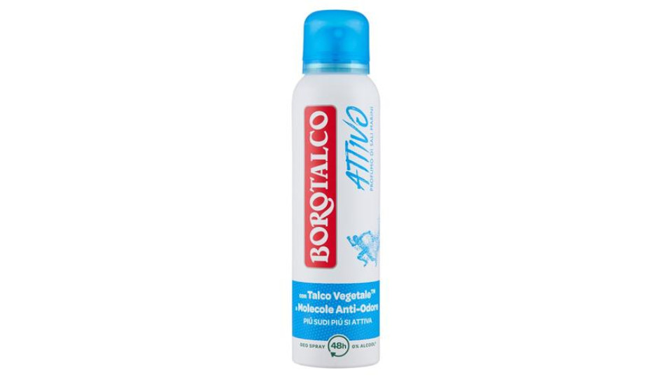 Borotalco Attivo Profumo di Sali Marini Deo Spray 150 ml