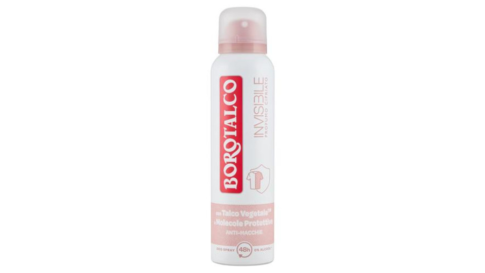 Borotalco Invisibile Profumo Cipriato Deo Spray 150 ml