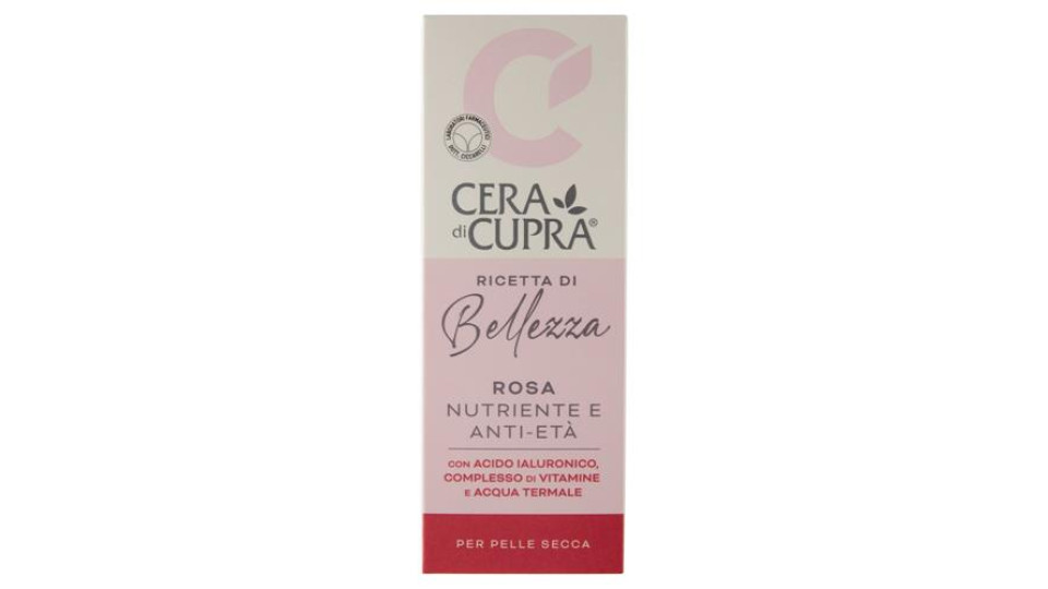 Cera di Cupra Ricetta di Bellezza Rosa Nutriente e Anti-Età 75 ml