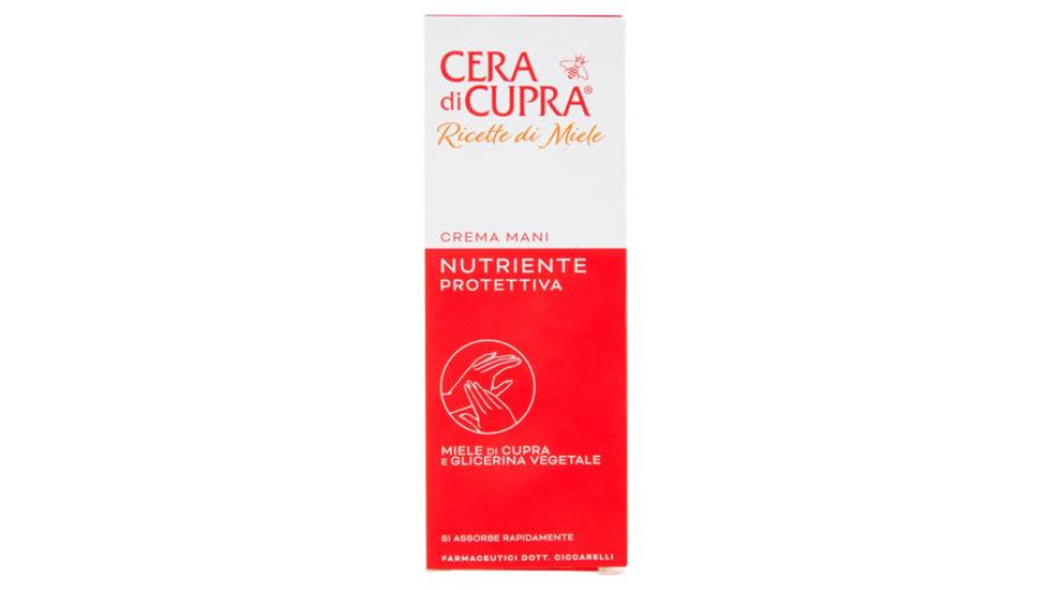 Cera di Cupra Ricette di Miele Crema Mani Nutriente Protettiva 75 ml