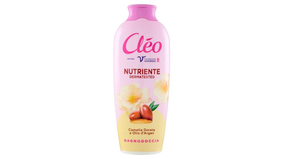 Cléo Nutriente Camelia Dorata e Olio d'Argan Bagnodoccia 750 ml