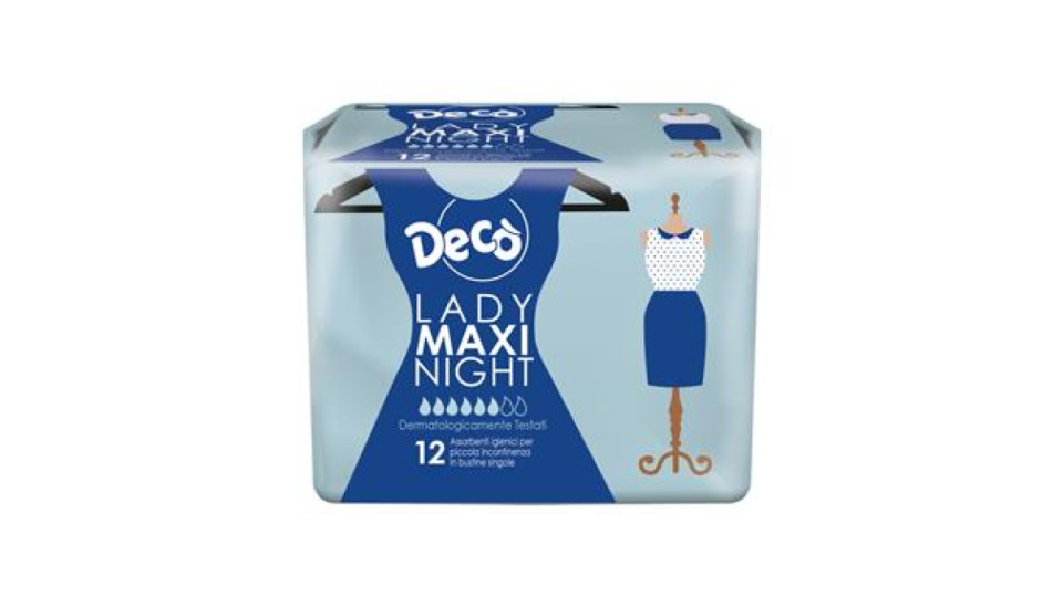 DECO ASSORB.IGIE.MAXINIGHT12PZ
