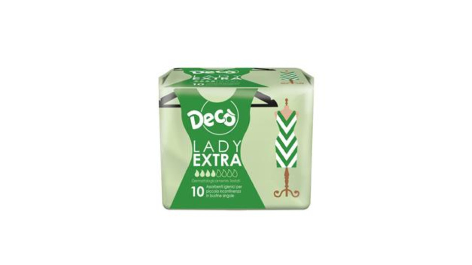 DECO ASSORB.IGIENICI EXTRA10PZ