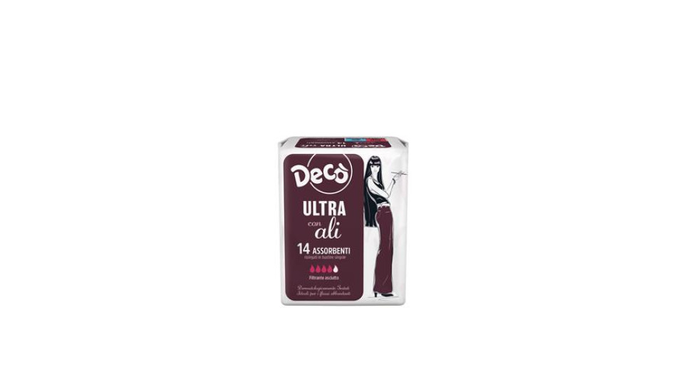 DECO ASSORB.ULTRA SOTT.ALI X14