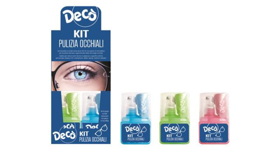 DECO KIT SPRAY PULIZ.OCCHIALI