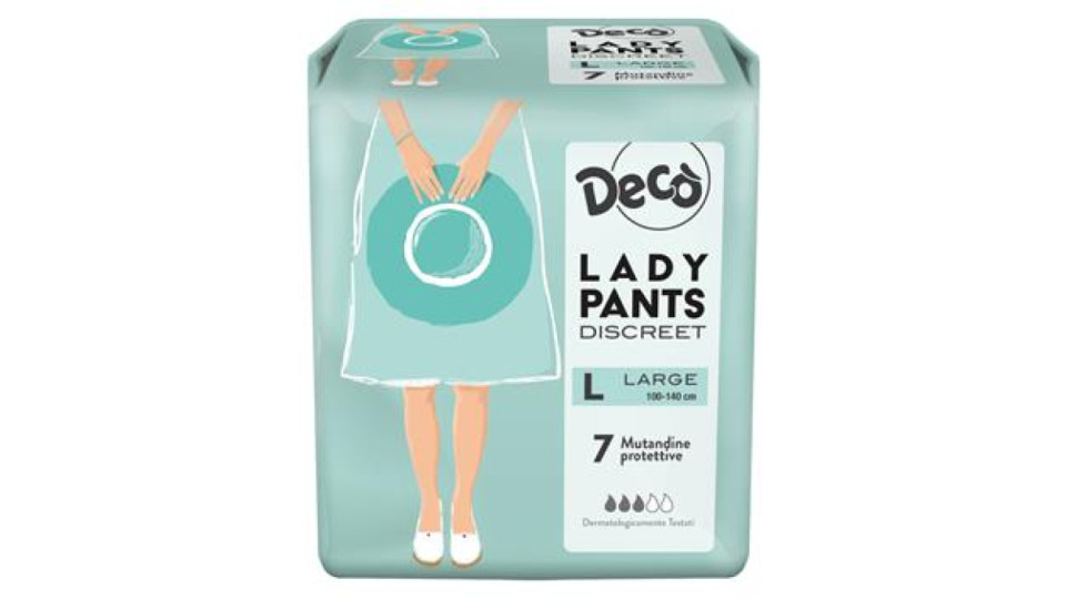 DECO LADY PANTS DISCREET L.7PZ