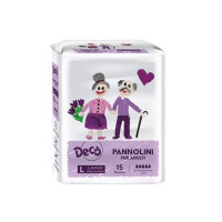 DECO PANNOLONI IGIEN.LARGE15PZ