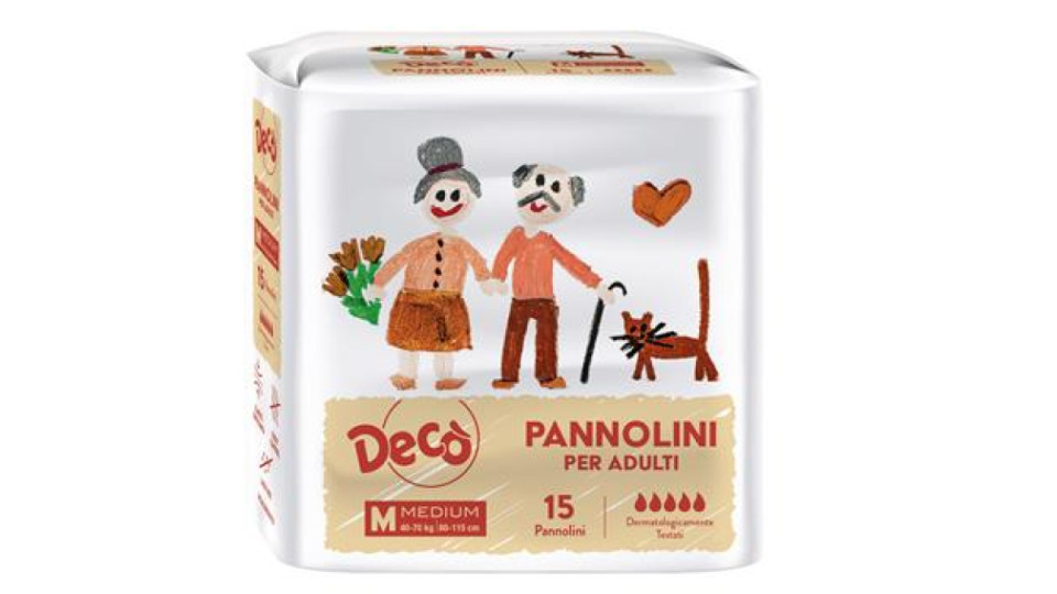 DECO PANNOLONI IGIEN.MEDI 15P