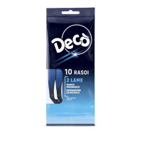 DECO RASOIO UOMO 2 LAM.BAS.10P