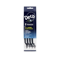 DECO RASOIO UOMO 3 LAME 8PZ