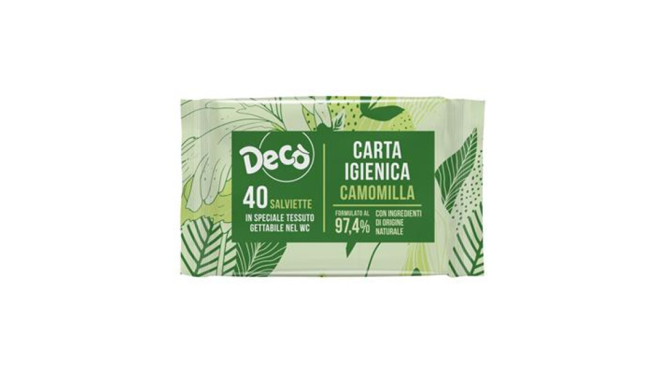 DECO SALVIETTE CARTA IGIEN.X40