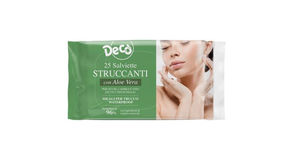 DECO SALVIETTE STRUCCANTI X25