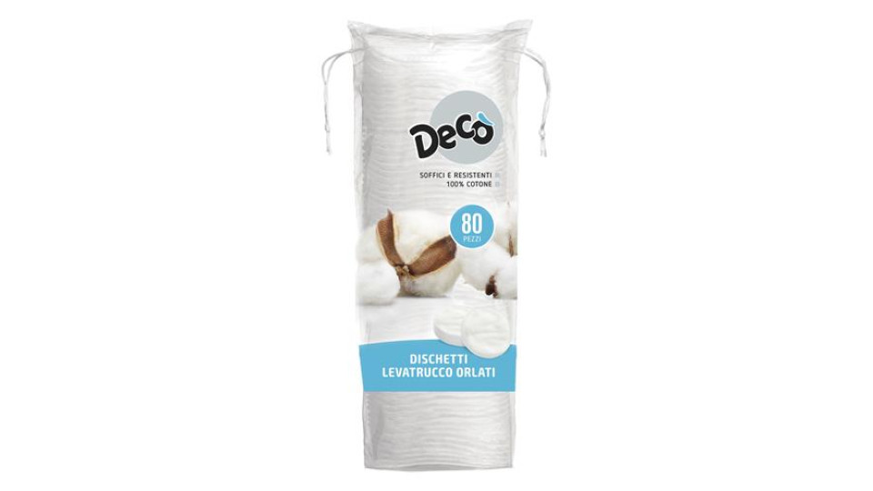 Decò dischetti levatrucco orlati