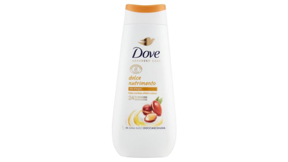 Dove Advanced Care Docciaschiuma dolce nutrimento olio d'argan 225 ml