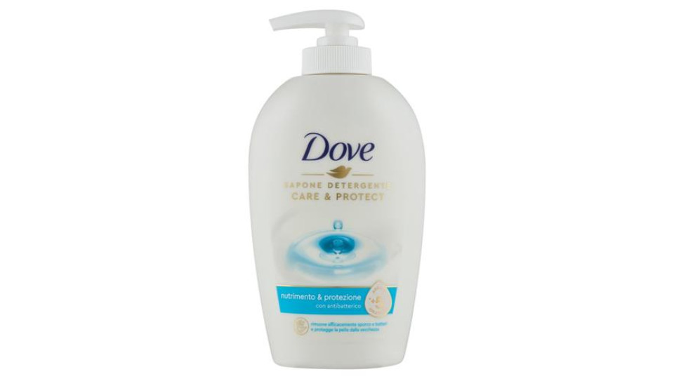 Dove Sapone Detergente Care & Protect nutrimento & protezione 250 ml