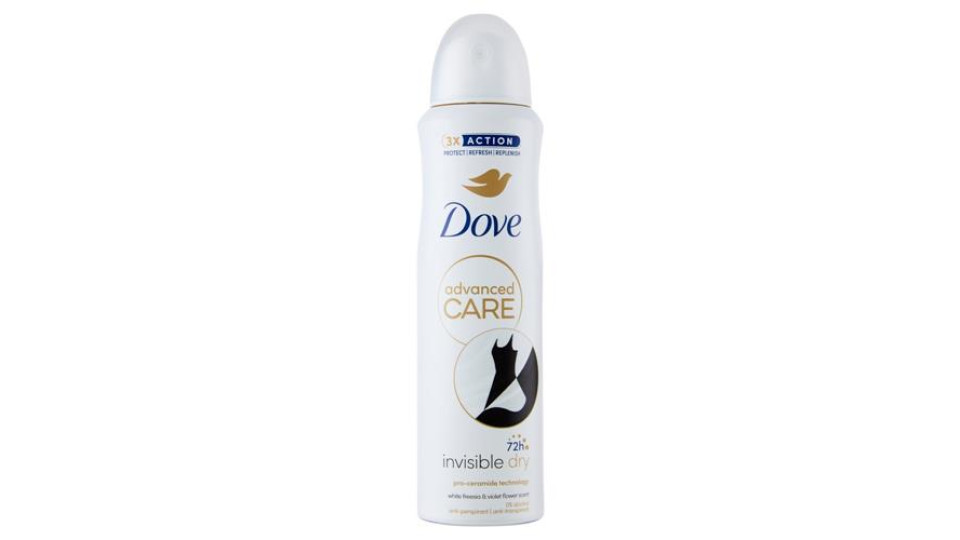 Dove advanced Care invisible dry white freesia & violet flower scent anti-perspirant 150 ml