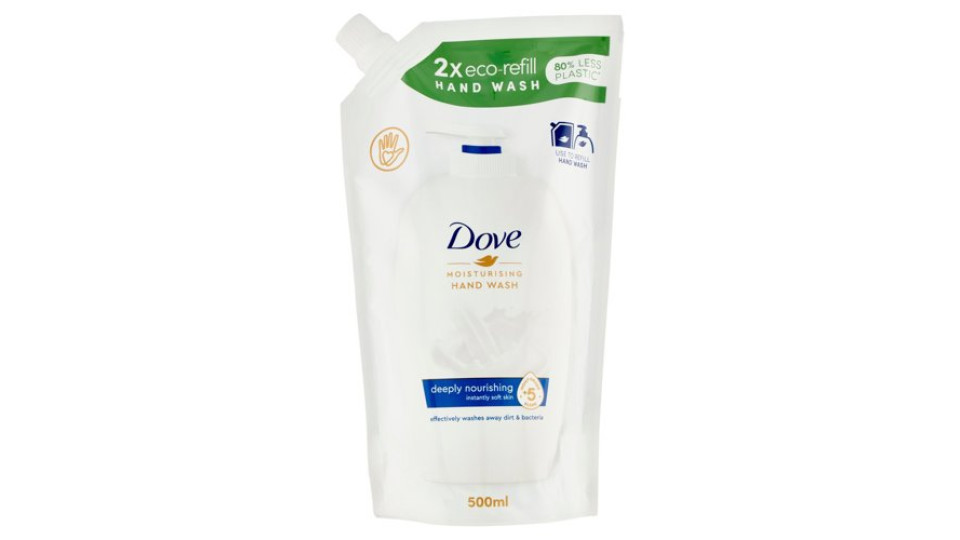 Dove sapone mani ricarica original 500 ml