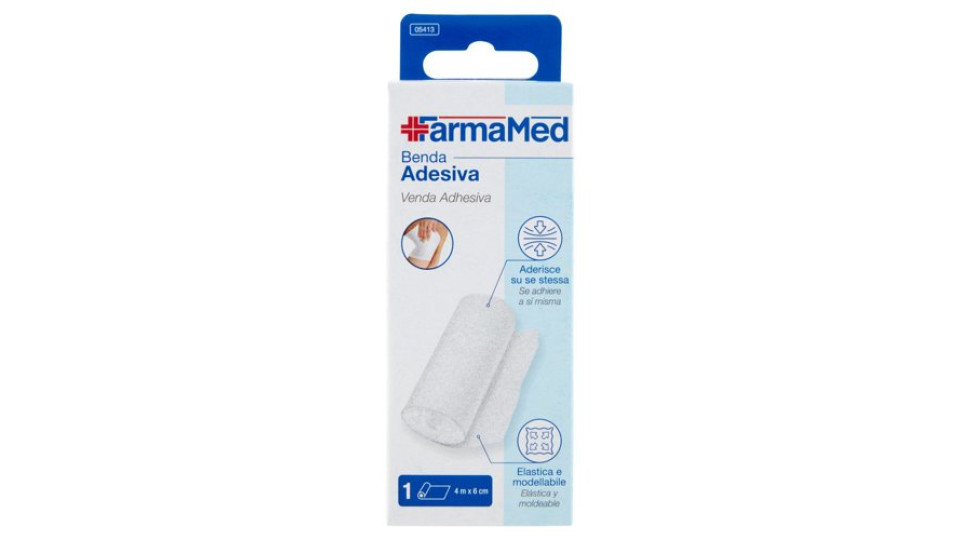 FarmaMed Benda Adesiva 4 m x 6 cm 1 pz