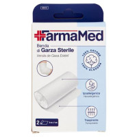 FarmaMed Benda di Garza Sterile 5 m x 7 cm 2 pz