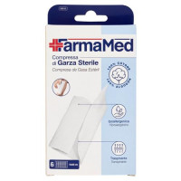 FarmaMed Compressa di Garza Sterile 18x40 cm 6 pz