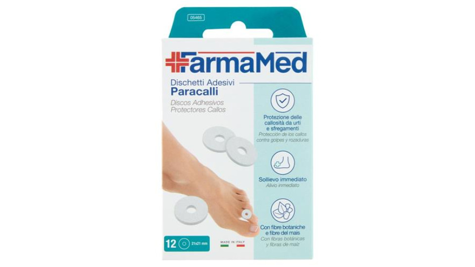 FarmaMed Dischetti Adesivi Paracalli 12 pz