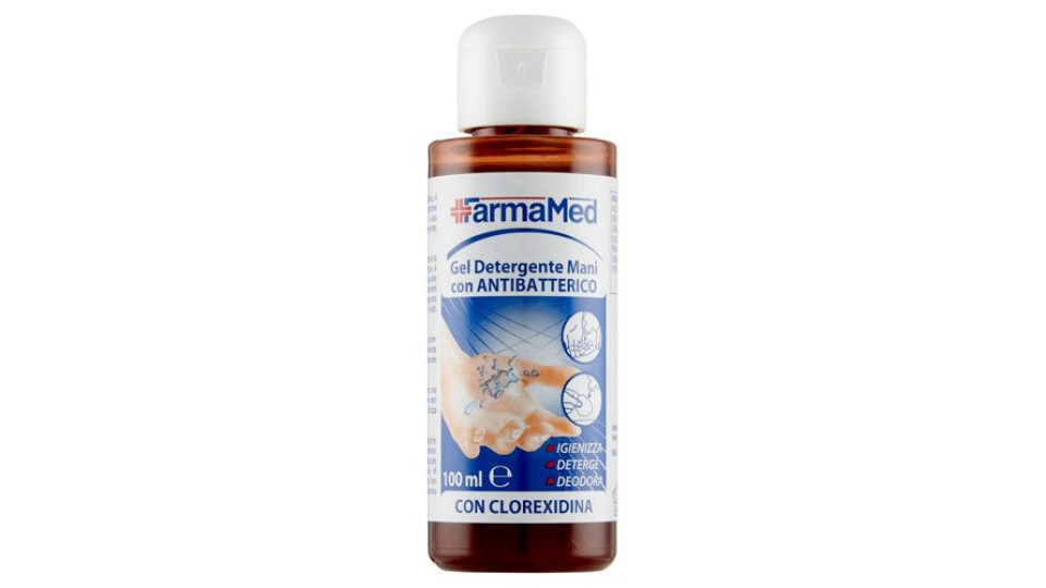 FarmaMed Gel Detergente Mani con Antibatterico 100 ml