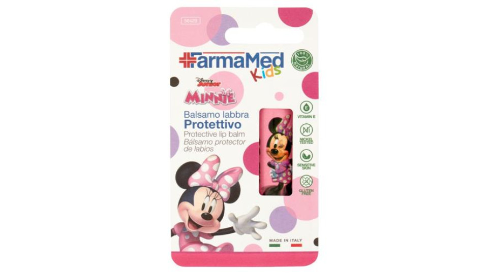 FarmaMed Kids Disney Junior Minnie Balsamo Labbra Protettivo 5,5 ml