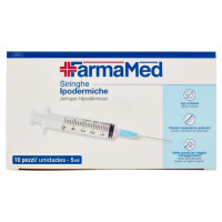 FarmaMed Siringhe Ipodermiche 5ml 10 pz