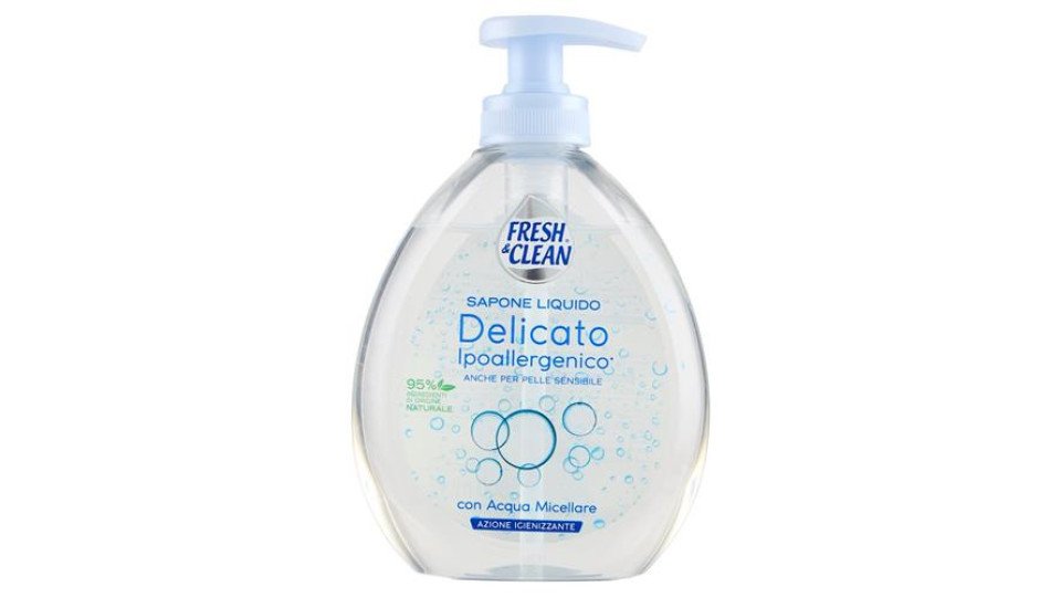 Fresh & Clean Sapone Liquido Delicato con Acqua Micellare 300 ml