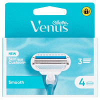 Gillette Venus Smooth Lame per Rasoio da Donna 4 Ricariche
