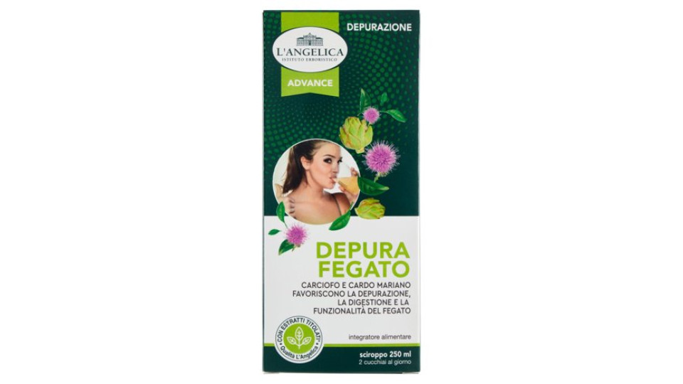 L'Angelica Advance Depura Fegato sciroppo 250 ml