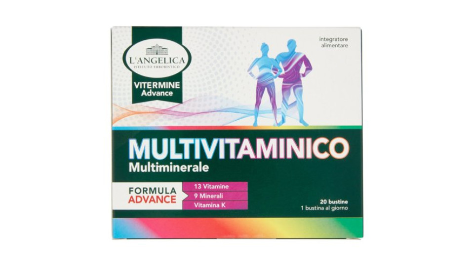 L'Angelica Vitermine Advance Multivitaminico Multiminerale 20 x 5 g