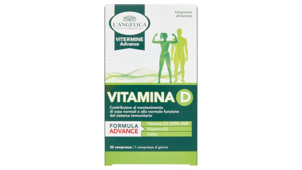 L'Angelica Vitermine Advance Vitamina D 30 compresse 16,5 g