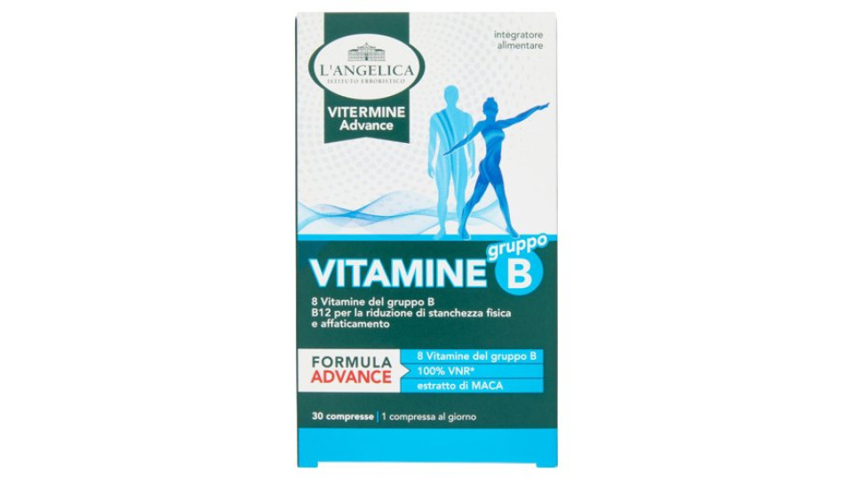 L'Angelica Vitermine Advance Vitamine gruppo B 30 compresse 14,7 g