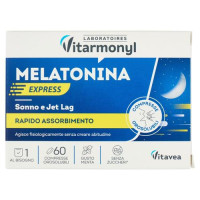 Laboratoires Vitarmonyl Melatonina Express 60 Compresse Orosolubili 4,8 g