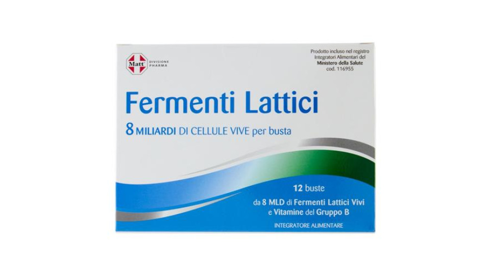 Matt Divisione Pharma Fermenti Lattici 12 buste 30 g